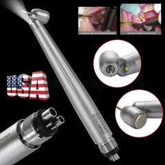 ASkeadnt Dental 45° LED High Speed Handpiece E-generator Push Button 4H