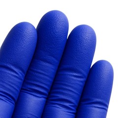 Bingold Disposable Gloves Nitrile 30PLUS, Cobalt Blue M Cardboard Cleaning Gloves