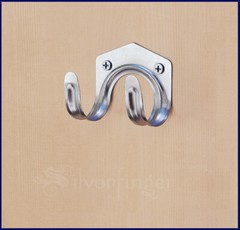 4 PACK TOOL HOOKS Metal Garage Storage Utility Hooks Hanger Holder Wall Mount