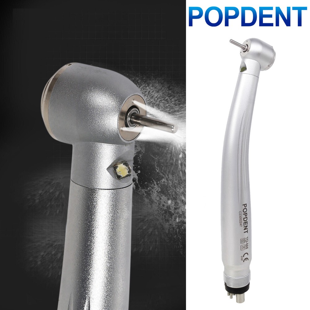 1-10Pcs NSK Style Dental (LED E-generator) High Speed Handpiece 4Hole POPDENT