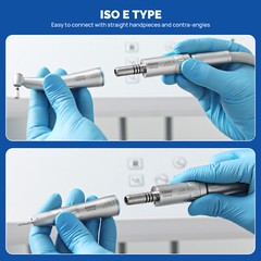 COXO Dental Low Speed Inner Water Straight/Contra Angle/Air Motor Handpiece 4H