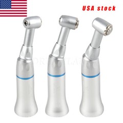 Dental Slow Low Speed Handpiece Push Button Contra Angle Fit E-type Motors
