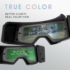 True Color Auto Darkening Welding Goggles Welder Glasses