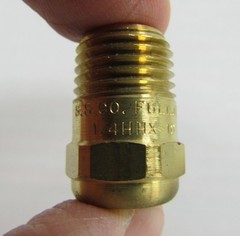 Spraying Systems 58 Deg. Full-Jet Staked-Vane Full Cone Brass Nozzles 1/4HHX-10