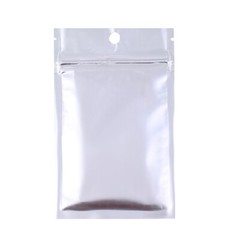 Variety of Sizes/Colors for Clear/Color/Silver Zip Bag w/ Hang Hole (100/Pack)