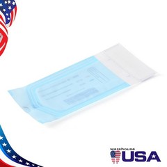 200pcs/Box Dental Self-Sealing Sterilization Pouches Bags Nail Art Tool 2.25”x5”