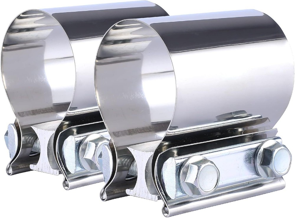3” In Butt Joint Exhaust Seal Band Clamp,Exhaust Band Clamp 304 Stainless Steel