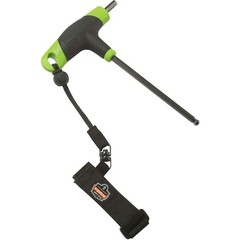 Ergodyne 3115 Tool Lanyard, 7-1/2 In. L, Black, 2 Lb.
