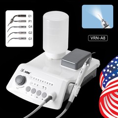 Veterinary Dental Scaler Machine With LED Handpiece Ultrasound Scaler. 5 Tips