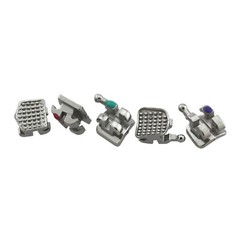 US Dental Orthodontic Metal Brackets MIM Mini Braces Roth MBT 022 018 345 Hooks