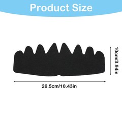 6 Pcs Hat Sweat Liner Hat Sweat Protector Liner Baseball Caps Inserts Flexible