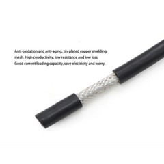 Multi-Core Flexible Silicone Screened Cable 0.3-2.5mm² Shielded Wire 2-6 Cores