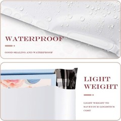 24×24-inch waterproof white transport bags for clothes, packaging and returns