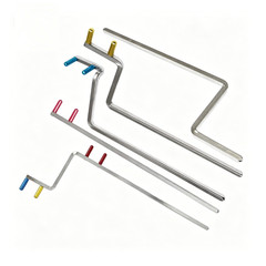 5x Dental Digital Sensor Holder X-ray Xray Bitewing/Anterior/Posterior Arms Kit