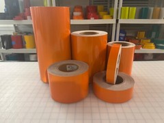 Orange Reflective Tape Type 1 Flexible Engineer Grade Nikkalite ELG Conformable