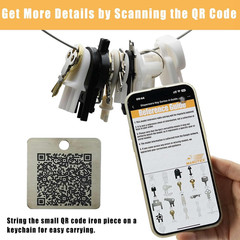 21-Piece Dispenser Key Set for Various Paper Towel & Soap Dispensers