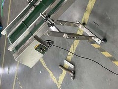 Electric Incline Conveyor Machine, 59″L,Max. 29.5″H Lift, 7.87″W Rubber PVC Belt