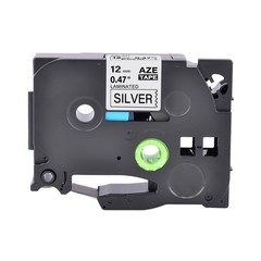 20x TZe-931 Black on Silver 1/2″ TZe Tapes Compatible For Brother PT Cube Plus
