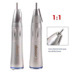 (LED) Straight Implant Low Speed Handpiece 1:1 External/Inner Water Spray Dental