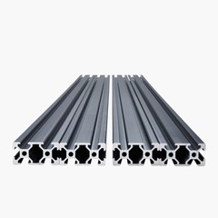 4PCS 39.4 in (1000 mm) T Slot 2040 Aluminum Extrusion Anodized Linear Rail