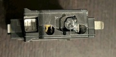 Square D HOM115PCAFI Circuit Breaker 15A 1P 120VAC 10kA AIR Combo Arc Fault PON
