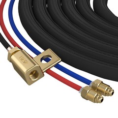 WP-20F with 45V11 Adapter Water-Cooled Flexible TIG Welding Torch 25ft 250Amp