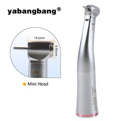 Dental LED 1:5 increasing fiber optic Handpiece Contra Angle For KAVO Motor