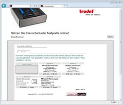 Trodat 4911 Custom Address Stamp – 9/16″ x 1-1/2″ – Multiple Ink Colors Availabl