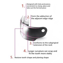 Dental Matrix Bands Ring Sectional Matrice Clamp Fit Garrison Palodent V3 System