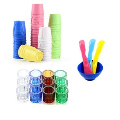 Dental Mixing Bowl Mixing Spatula Dappen Dishes for Oral Impression Material