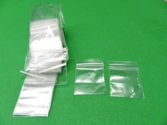 100 Zip Seal Lock Bags 1-1/2″ x 1-1/2″ Reclosable 2MIL Clear 1.5″x1.5″ Baggies