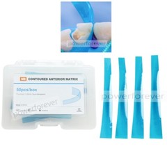 M8 Dental Strip Contoured Anterior Matrix Strips Restoration Matrices 0.05mm