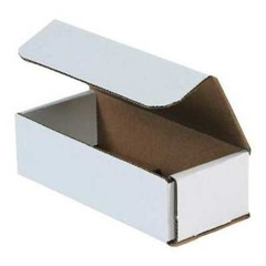 Zoro Select M732 Corrugated Mailers, 7″ X 3″ X 2″, White, 50/Bundle