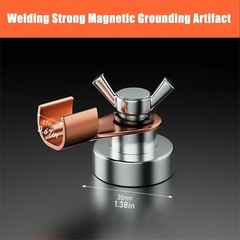 ✅ Strong HeavyDuty Magnetic Welding Ground Clamp Tool Welder Magnet Holder 1PC ✅