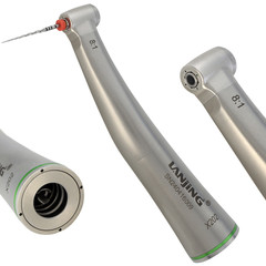 LANJING Endo Handpiece Dental 8:1 Contra Angle Endodontic Push Button Mini Head