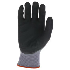 Maxiflex Ultimate Men’S Medium Gray Nitrile-Coated Outdoor and Work Gloves with