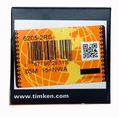 10PACK TIMKEN 6205-2RS 25X52X15MM Double Rubber Seal Bearings USA Brand