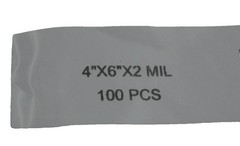 Strong 2 Mil Clear Reclosable Zip Plastic Lock Bags Poly Jewelry Zipper Baggies