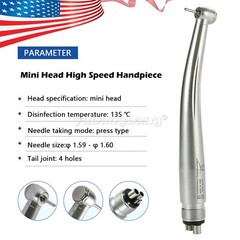 Dental Air Flow Teeth Polishing Polisher Handpiece Hygiene Air Prophy Jet 4 Hole