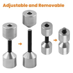 Welders & Fitters Two Hole Flange 4 pcs Set Pins (1&5/8″ & 1&1/8″ Diameter.)