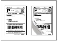 Pro Office 1000 Self Adhesive Shipping Labels Round Corner blank shipping labels