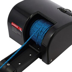 15.88kg Electric Anchor Winch with Roller & Remote Control for Boat Marine Winch