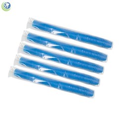 100 PCS DENTAL DISPOSABLE PLASTIC DAPPEN DISH FOR ACRYLIC PROPHY BLUE