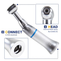Dental E TYPE push button Contra Angle LOW Handpiece A+ Dentist Brand New PAD