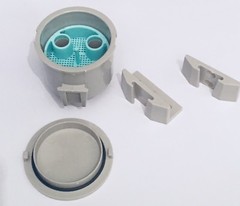 1-7/8″ Type B Solids Collection Canister – Twist Lid Dental Vacuum Evacuation