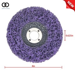 10Pack 4″ Purple And Blue Paint Stripping Discs for Angle Grinder Metal Rust