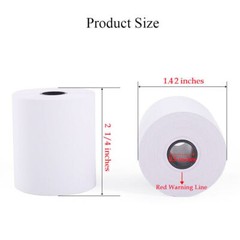50 Rolls 2 1/4 x 50′ Thermal Paper Credit Card & Cash Register POS Receipt Paper