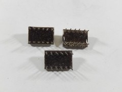 3pcs VINTAGE NOS UNBRANDED 3-DIGET 7-SEGMENT LED NUMERIC DISPLAY MODULE