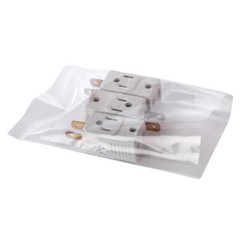 1″x2″ to 12″x12″ Plastics 2mil Lay-Flat Hi-Clear Open Top End 2 Mil Poly Bags