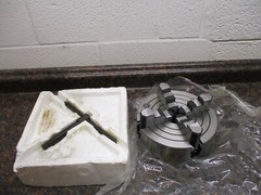 HUA PAI 4 Jaws 8″ Diam Independent Manual Lathe Chuck FREE SHIPPING